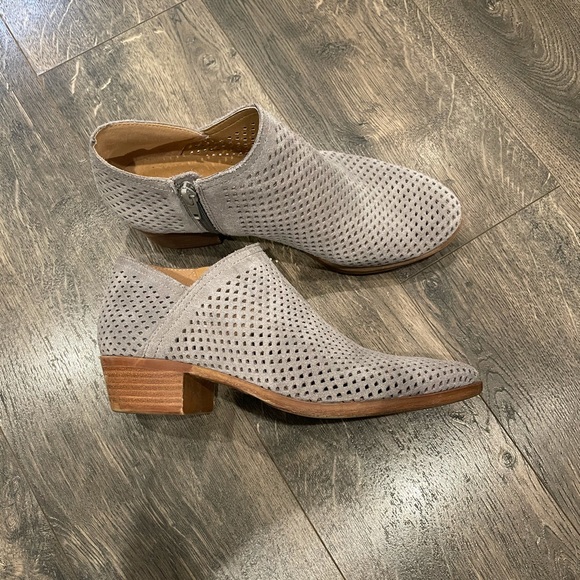 Lucky Brand Gray Suede Booties - Picture 6 of 6
